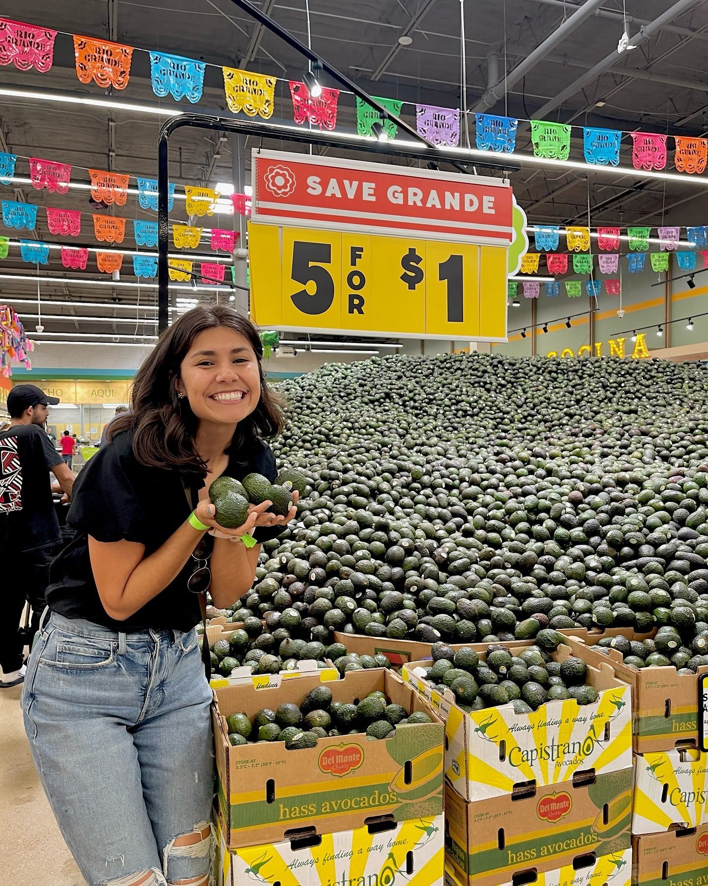 World’s Largest Avocado Display, world record in Dallas, Texas
