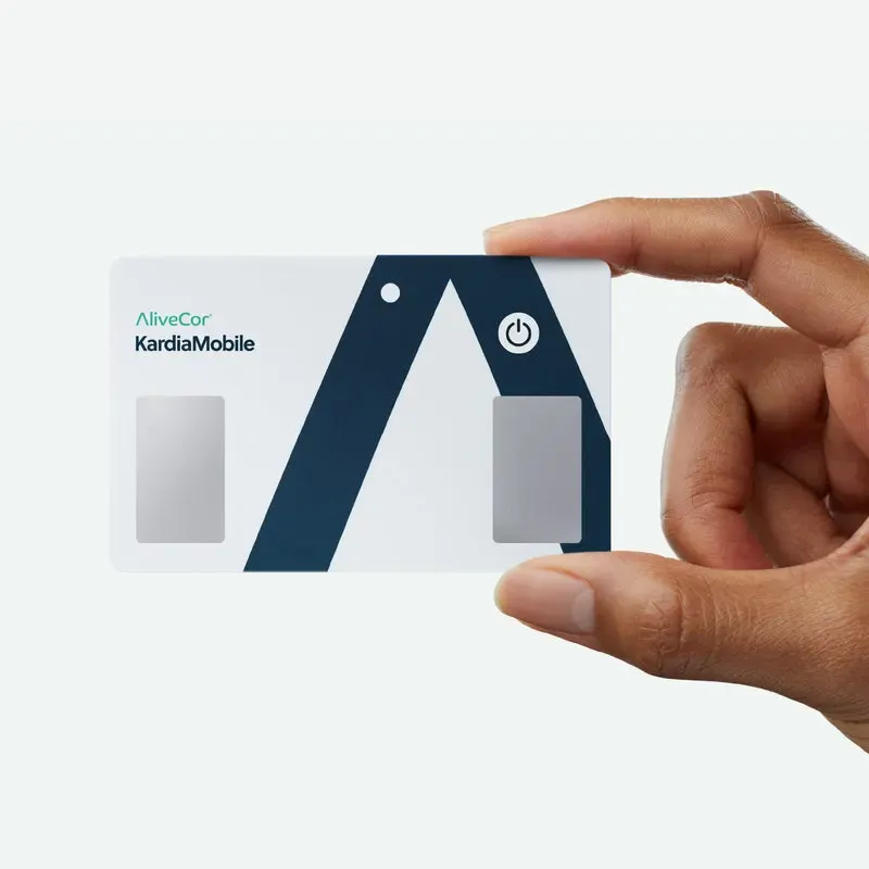 First Credit-Card-Sized Personal ECG: KardiaMobile Card sets world record First Credit-Card-Sized Personal ECG: KardiaMobile Card sets world record