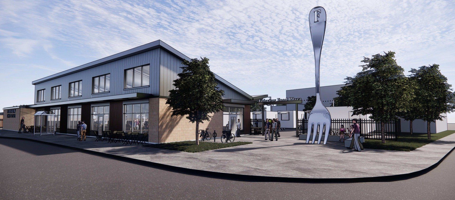 
World's largest fork: Fairview's giant fork sets world record