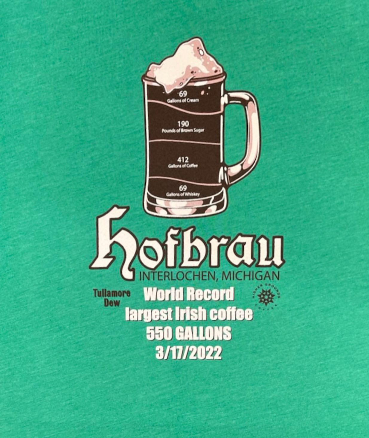 Largest Irish Coffee: Interlochen's Hofbrau sets world record