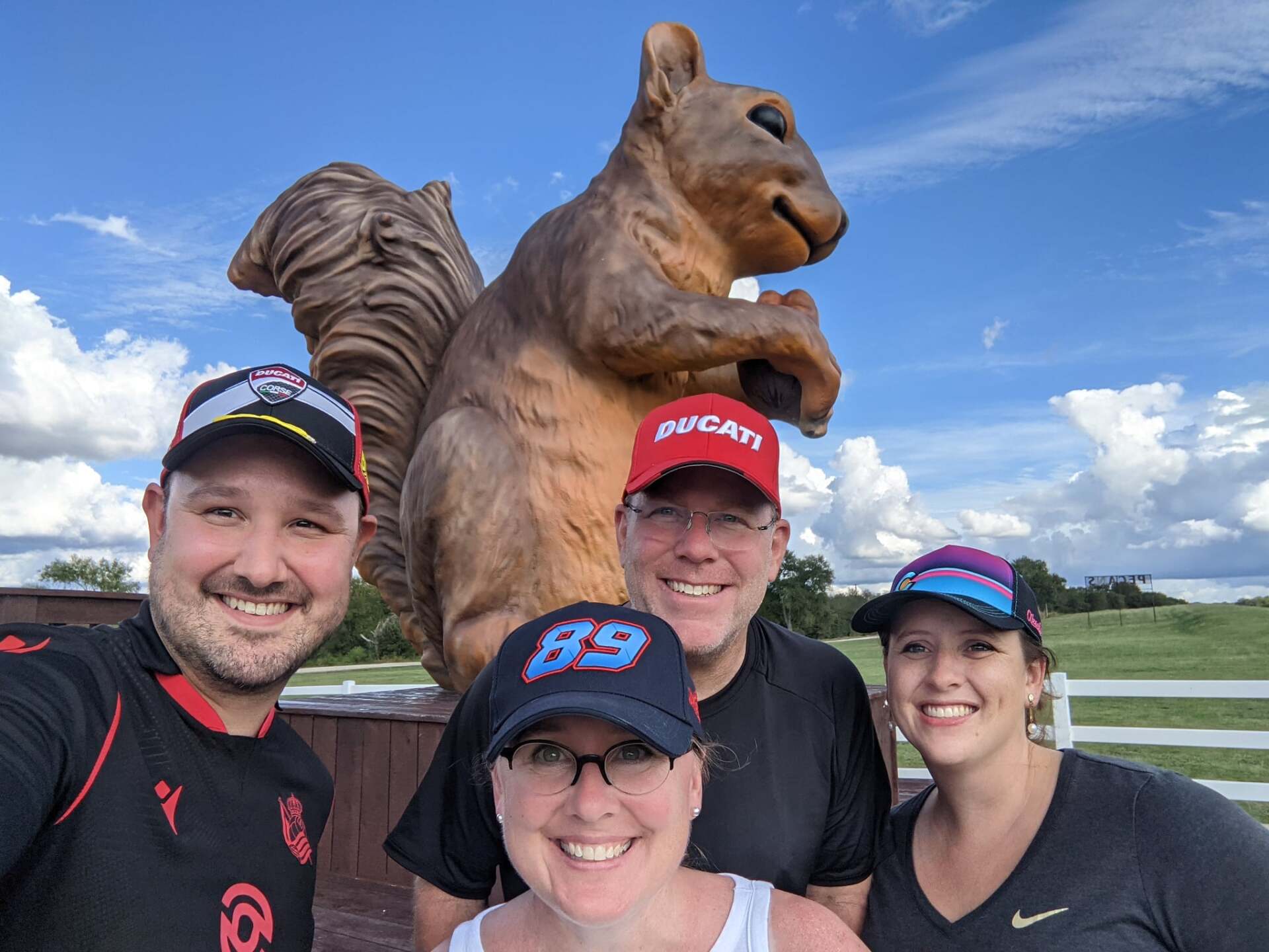 World's largest squirrel sculpture: Cedar Creek, Texas, sets world record World's largest squirrel sculpture: Cedar Creek, Texas, sets world record