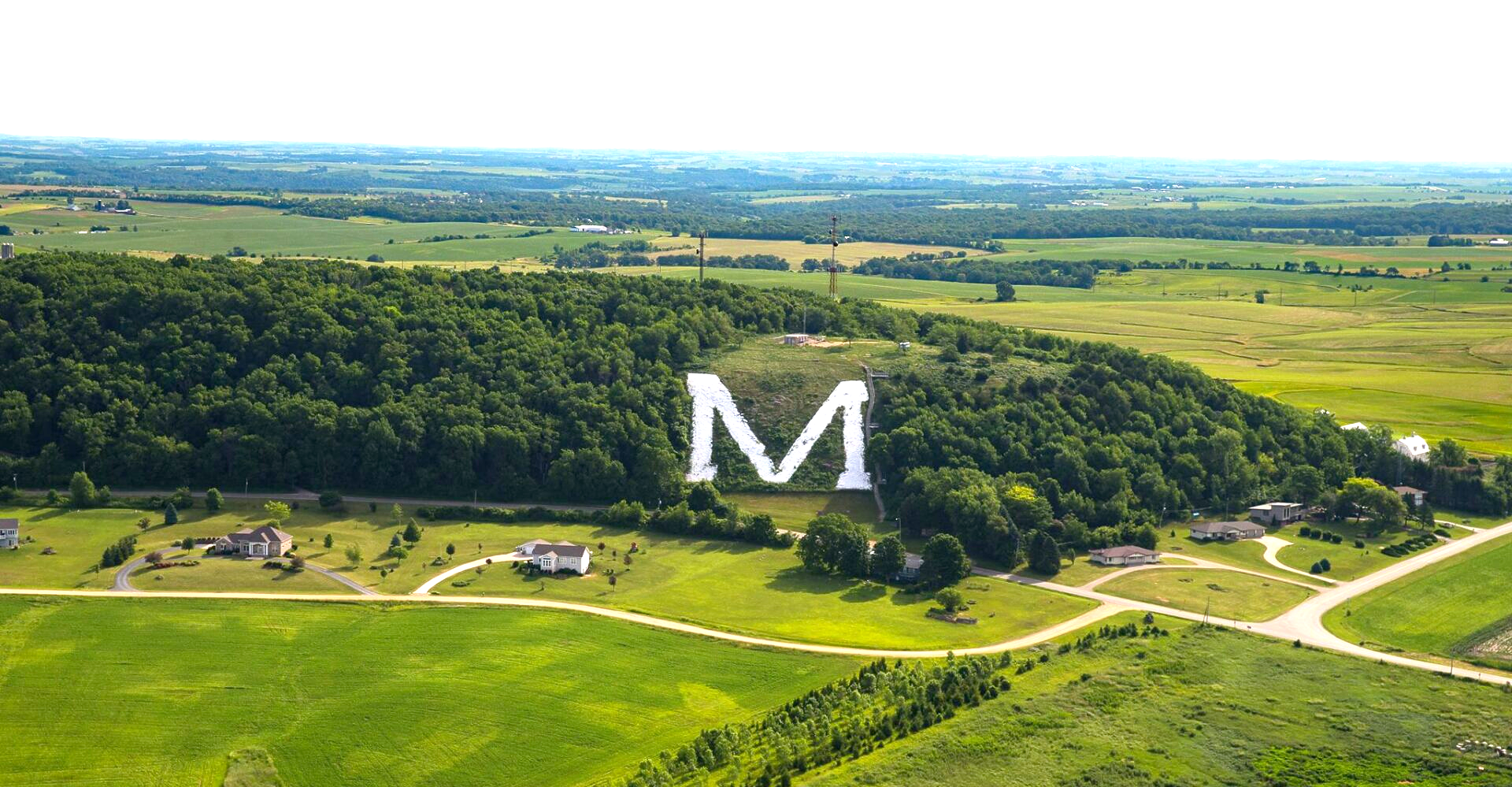 World's Largest M: world record set in Platteville World's Largest M: world record set in Platteville