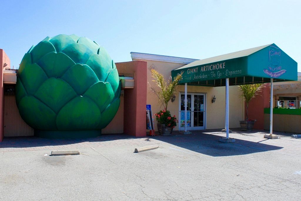 World's Largest Artichoke Sculpture: world record set in Castroville, California