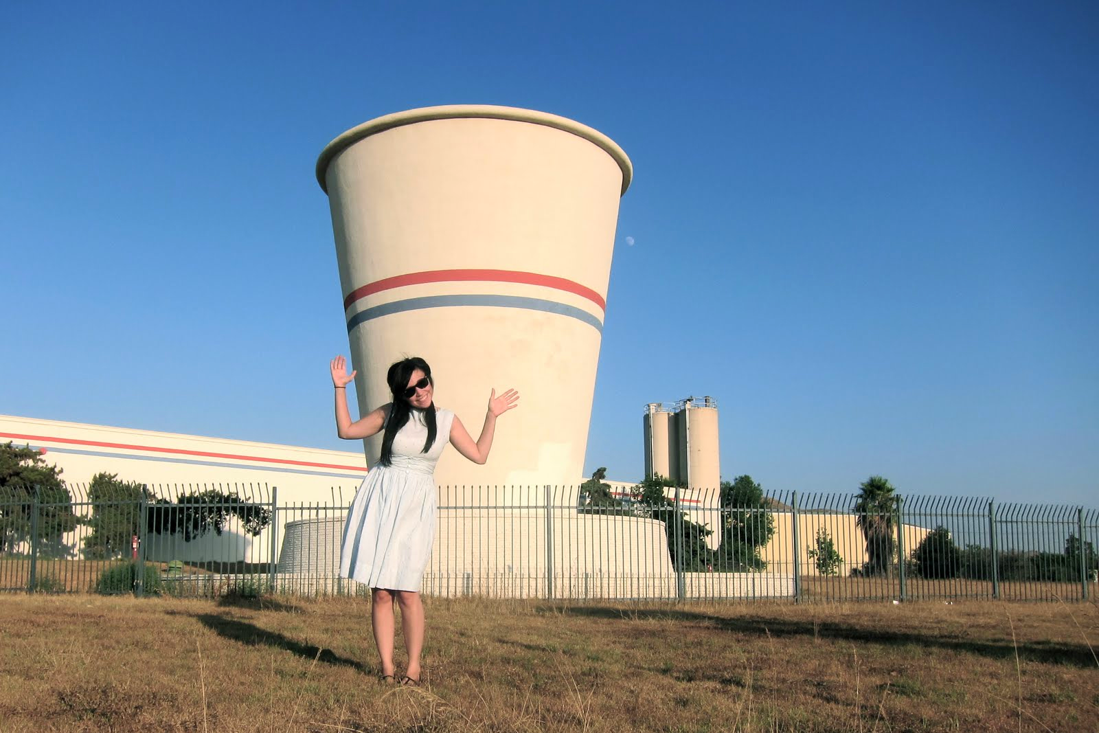 World's Largest Paper Cup Sculpture: world record set in Riverside, California