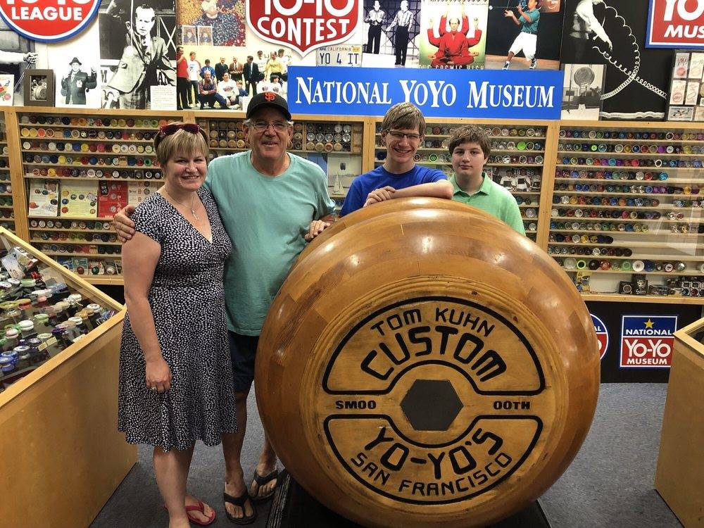 World's Largest Wooden Yo-Yo: world record in Chico, California World's Largest Wooden Yo-Yo: world record in Chico, California
