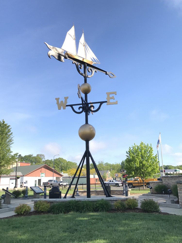 World’s Largest Weathervane: world record set in Montague, Michigan World’s Largest Weathervane: world record set in Montague, Michigan