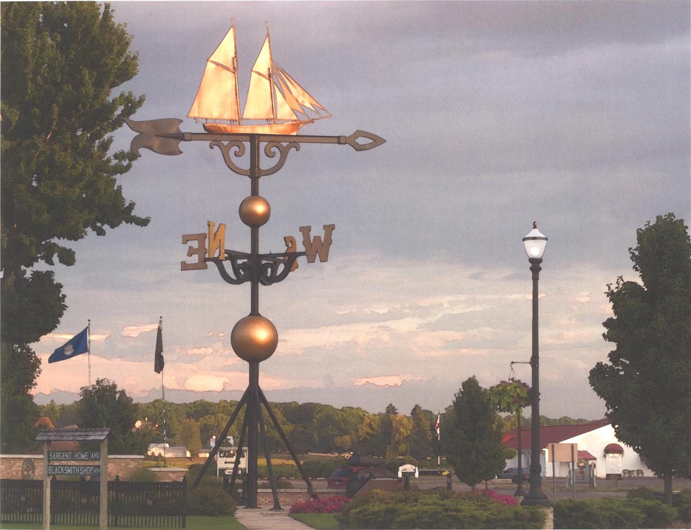 World’s Largest Weathervane: world record set in Montague, Michigan World’s Largest Weathervane: world record set in Montague, Michigan