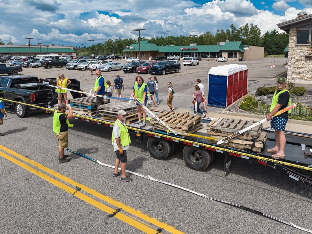 World's Longest Shotski®: world record broken in Eagle River, Wisconsin