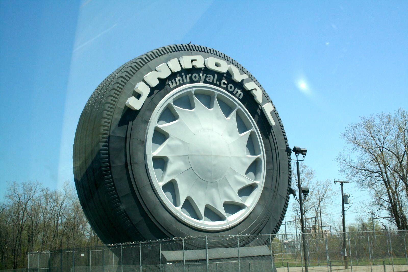 World's Largest Tire Sculpture: world record in Allen Park, Michigan