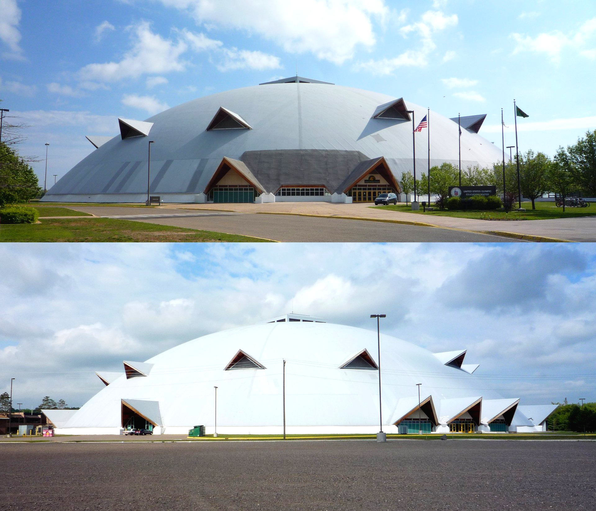 World’s Largest Wooden Dome: world record in Marquette, Michigan