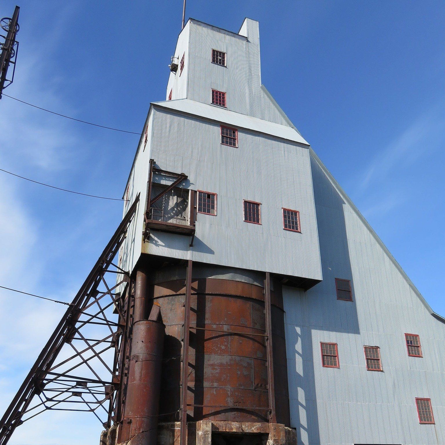 World's Largest Steam Hoist: world record in  Hancock, Michigan