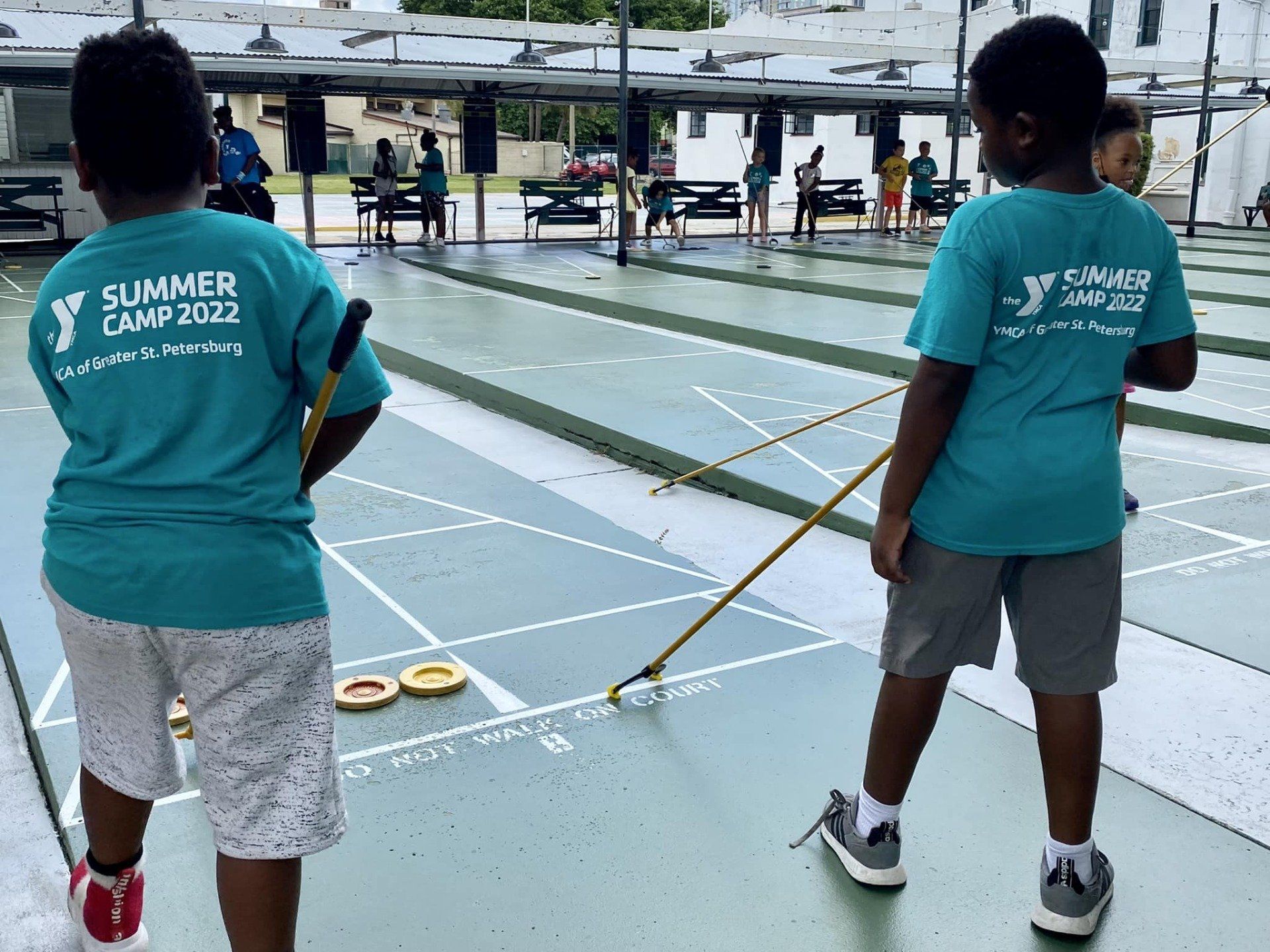 World's Largest Shuffleboard Club: world record in St. Petersburg, Florida