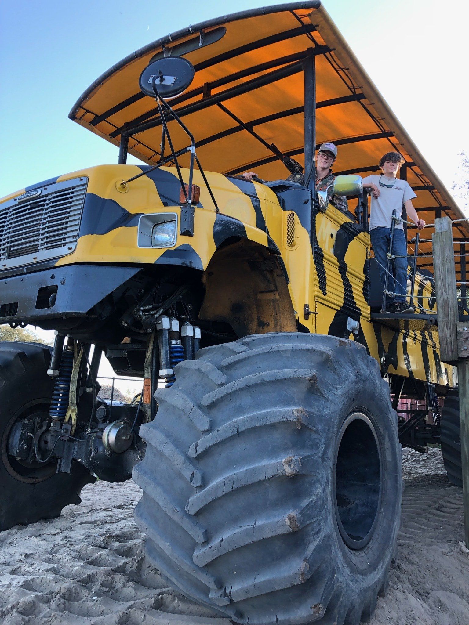 World's Largest Monster Truck Safari: world record in Clermont, Florida