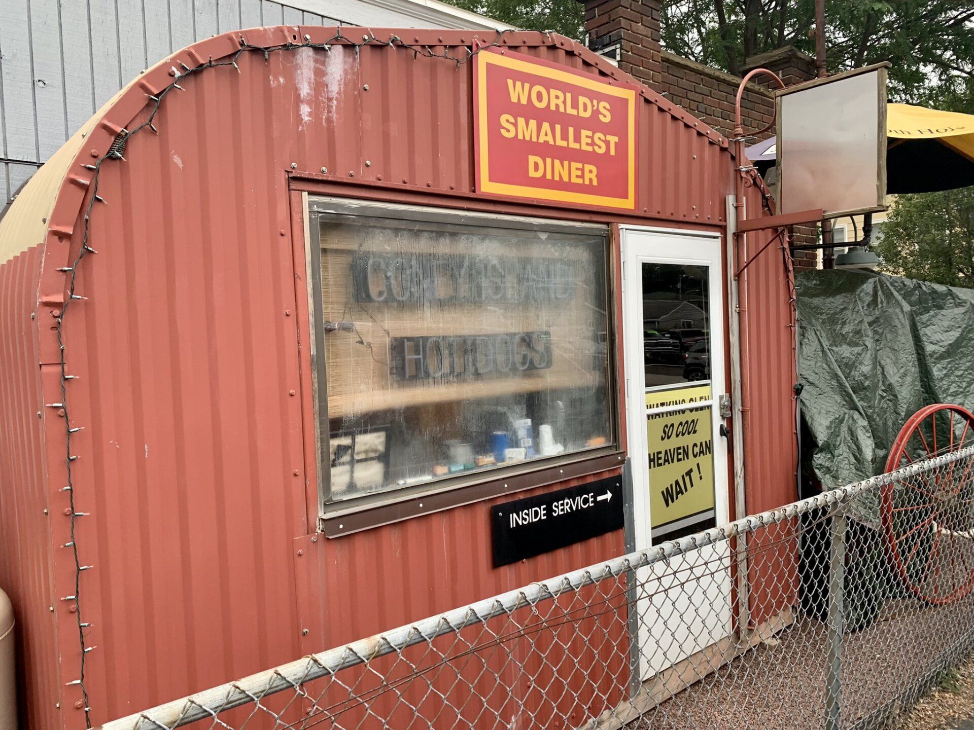 World's Smallest Diner: world record in Watkins Glen, New York