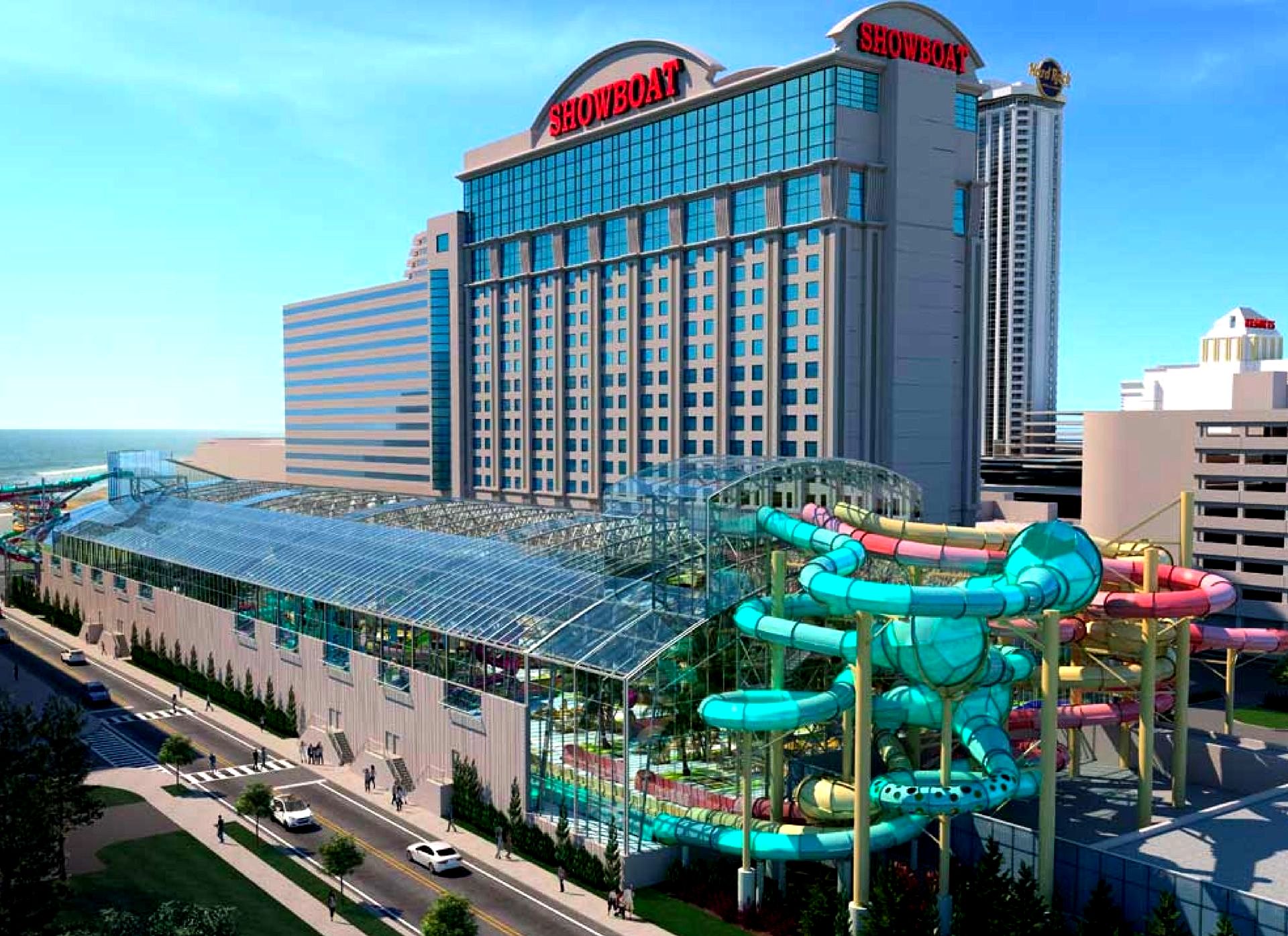 World's largest indoor beachfront waterpark: world record in Atlantic City
World's largest indoor beachfront waterpark: world record in Atlantic City