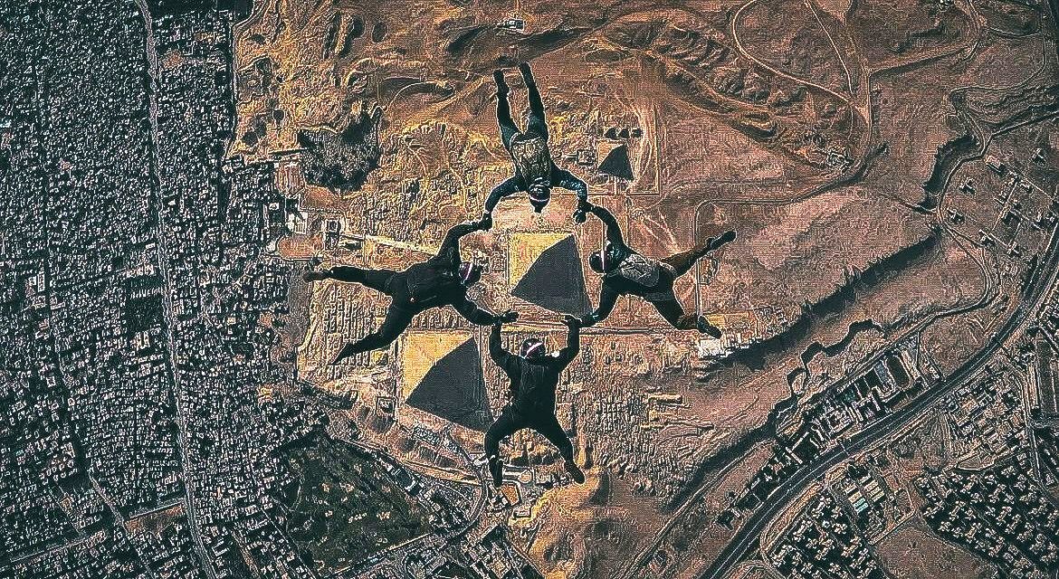 Fastest time to skydive all Seven continents: Legacy Expeditions Skydiving Team