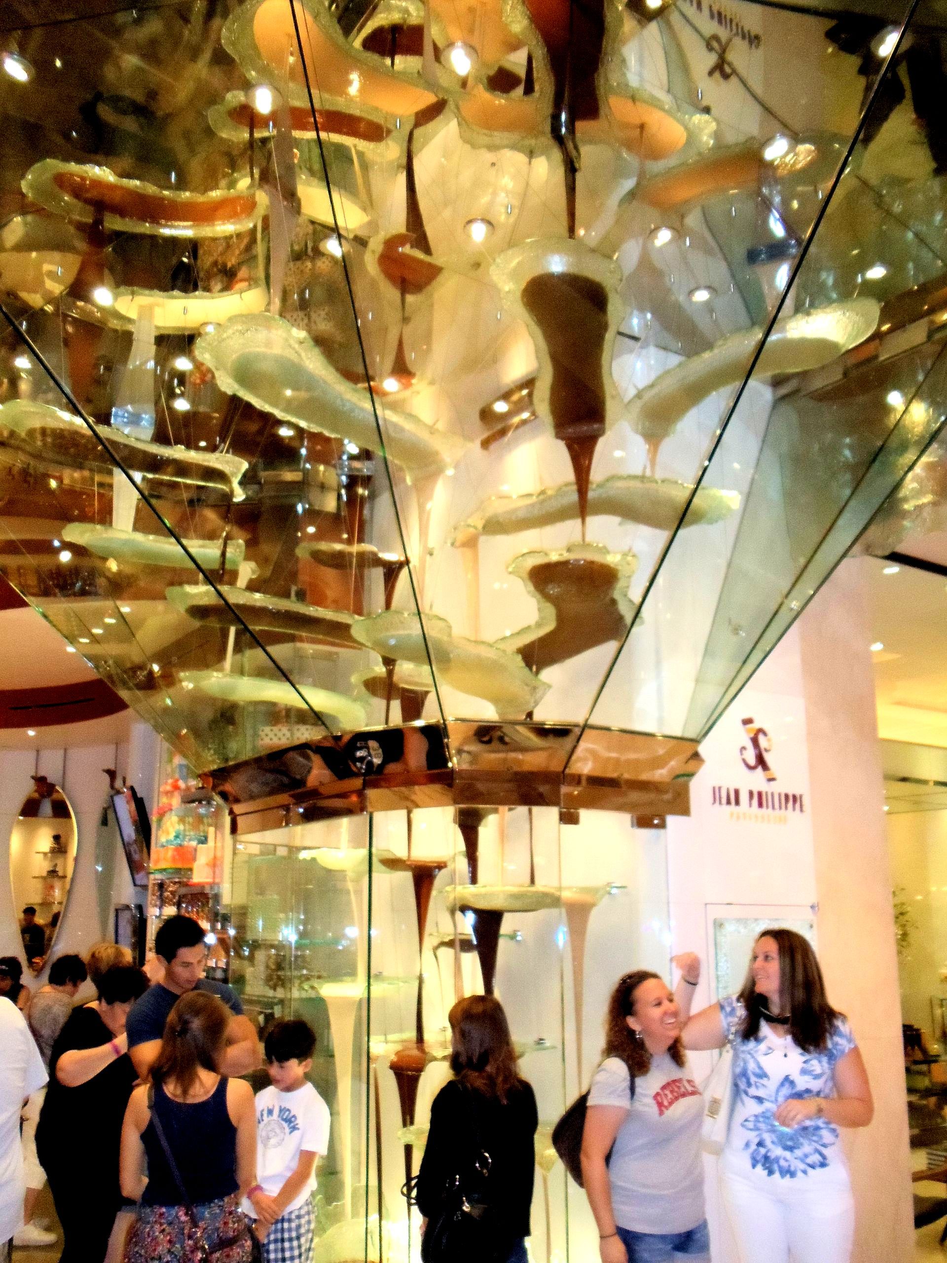 World’s Largest Chocolate Fountain: world record in Las Vegas, Nevada