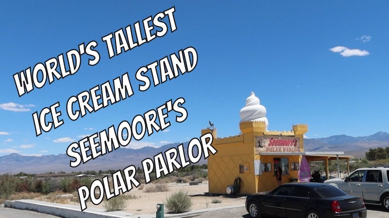 World's Tallest Ice Cream Stand: world record in Pahrump, Nevada