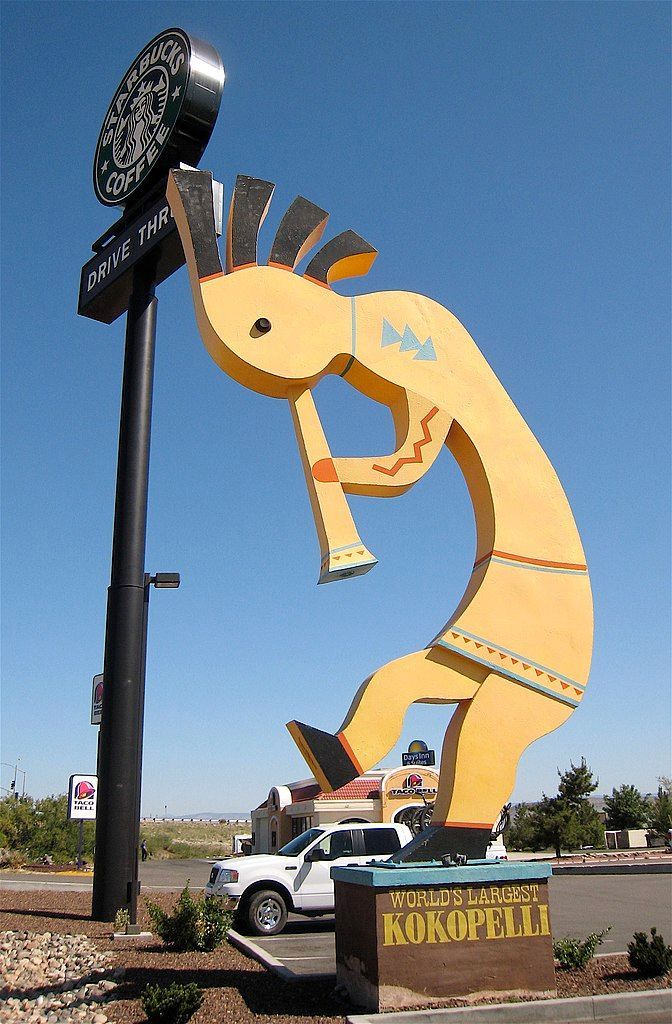 World's Largest Kokopelli: world record in Camp Verde, Arizona World's Largest Kokopelli: world record in Camp Verde, Arizona