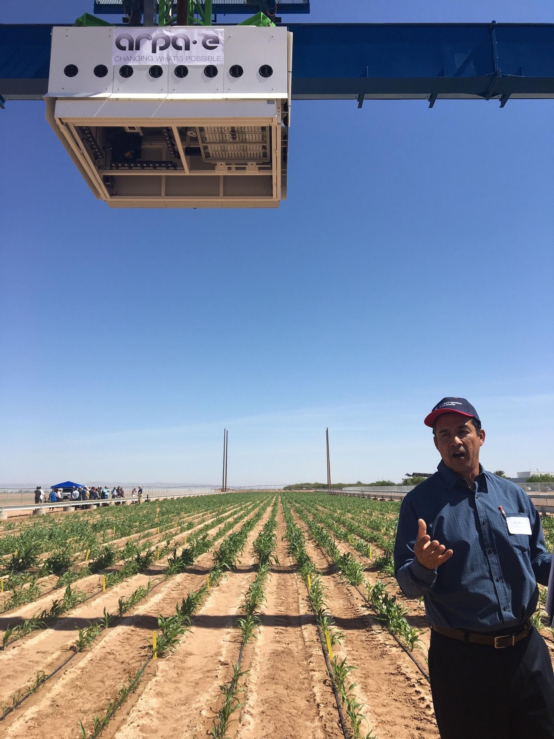 World’s Largest Robotic Field Scanner: world record in Maricopa, Arizona