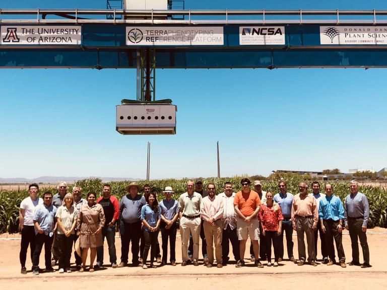 World’s Largest Robotic Field Scanner: world record in Maricopa, Arizona