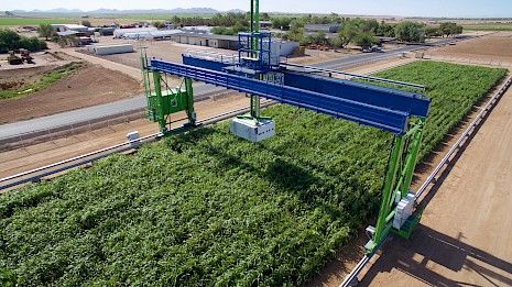 World’s Largest Robotic Field Scanner: world record in Maricopa, Arizona