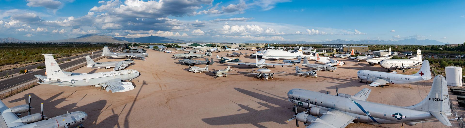 World's Largest Self-supporting Aerospace Museum: world record in Tucson, Arizona