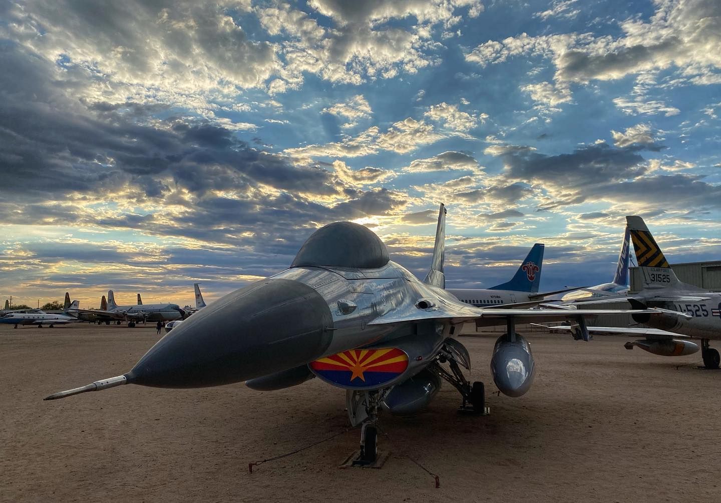 World's Largest Self-supporting Aerospace Museum: world record in Tucson, Arizona