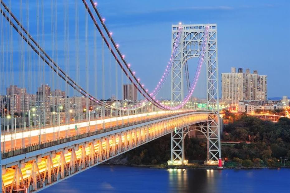 
World’s Busiest Motor Vehicle Bridge: world record in Fort Lee, New Jersey