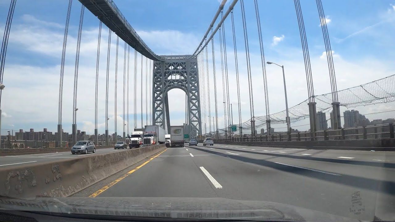 World’s Busiest Motor Vehicle Bridge: world record in Fort Lee, New Jersey