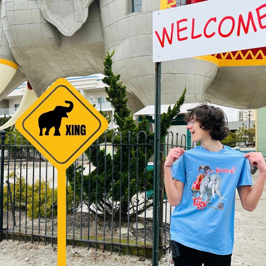 World's Largest Elephant Statue: world record in Margate City, New Jersey