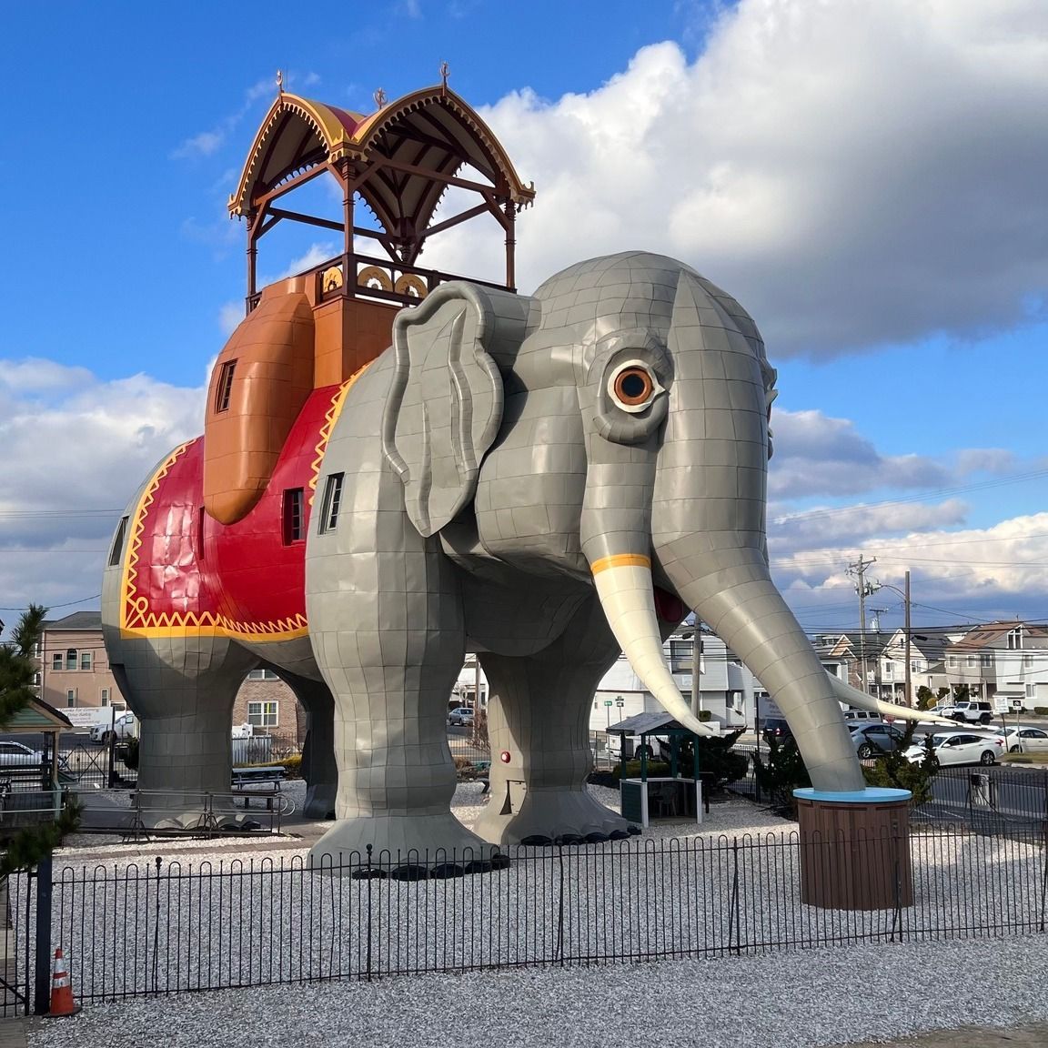 World's Largest Elephant Statue: world record in Margate City, New Jersey