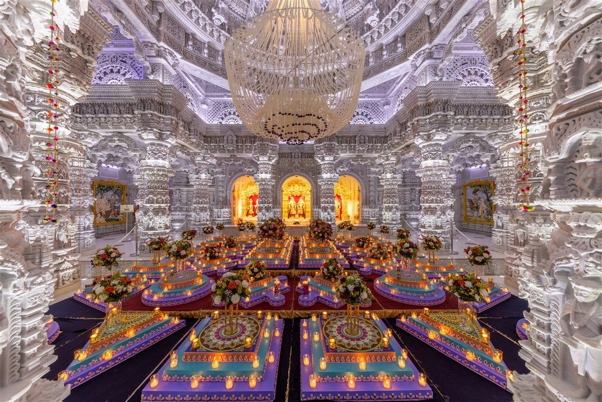 World’s Largest Hindu Temple: world record in Robbinsville, New Jersey