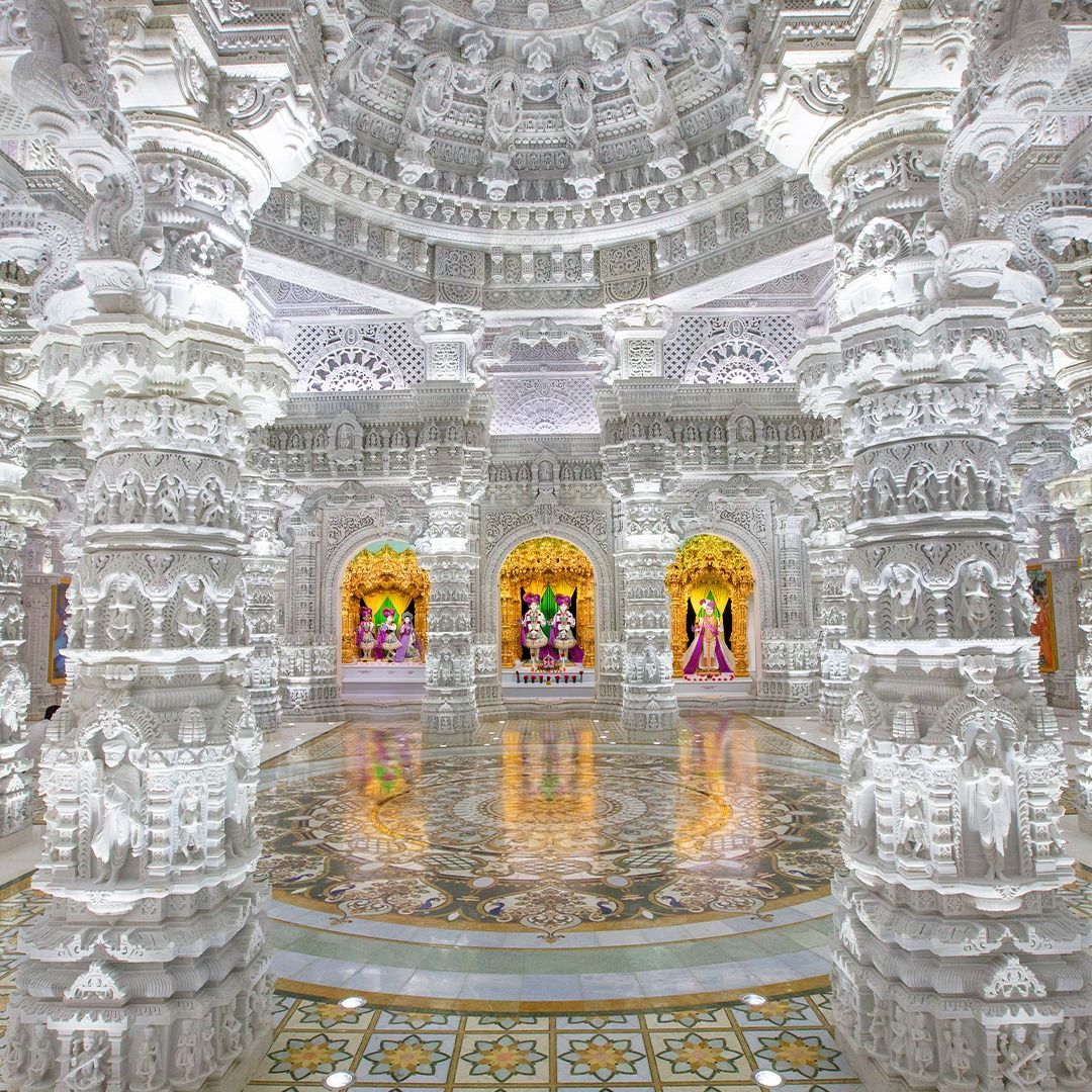 World’s Largest Hindu Temple: world record in Robbinsville, New Jersey