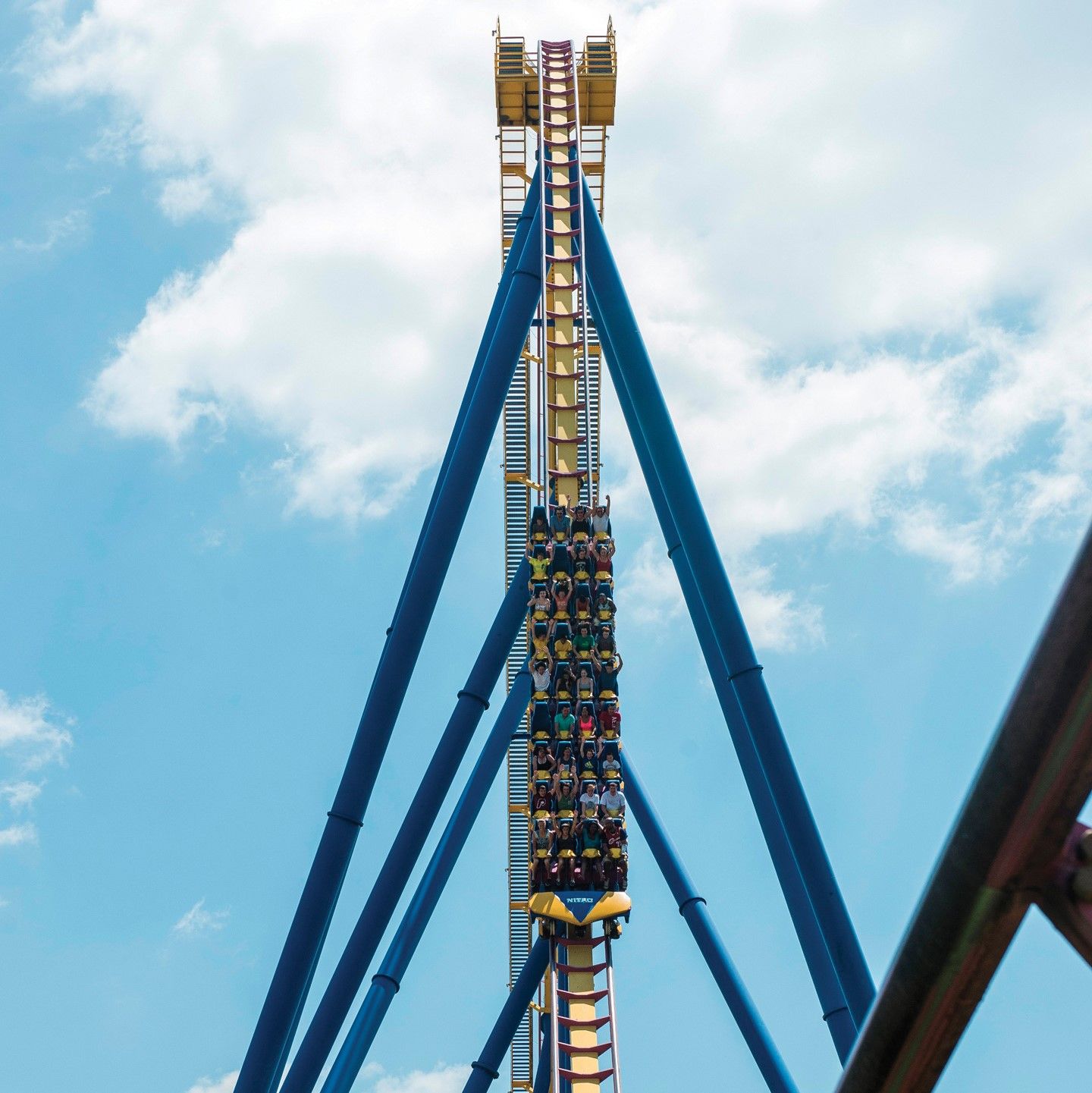 World's Tallest Roller Coaster: world record in Jackson, New Jersey, United States