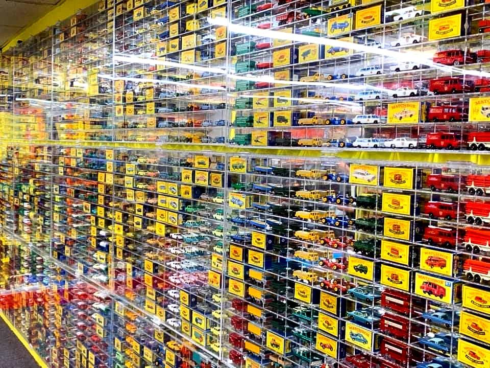World's Largest Matchbox Car Museum: world record in Newfield, New Jersey