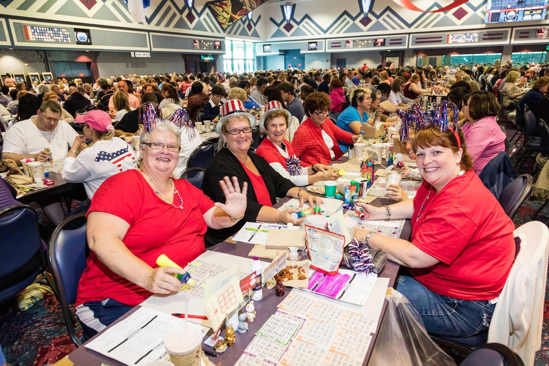 World's Largest Bingo Hall: world record in Ledyard, Connecticut