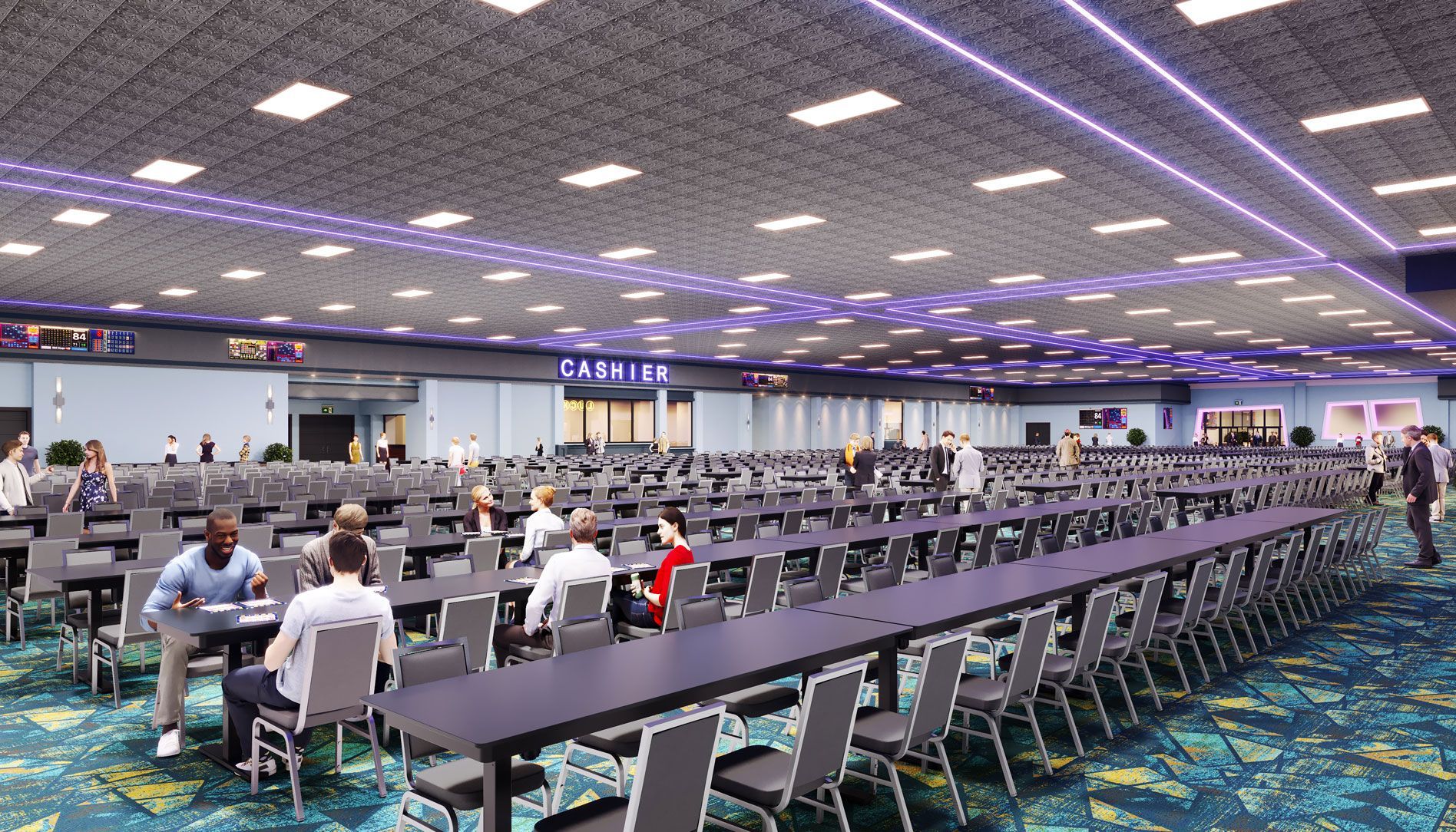 World's Largest Bingo Hall: world record in Ledyard, Connecticut