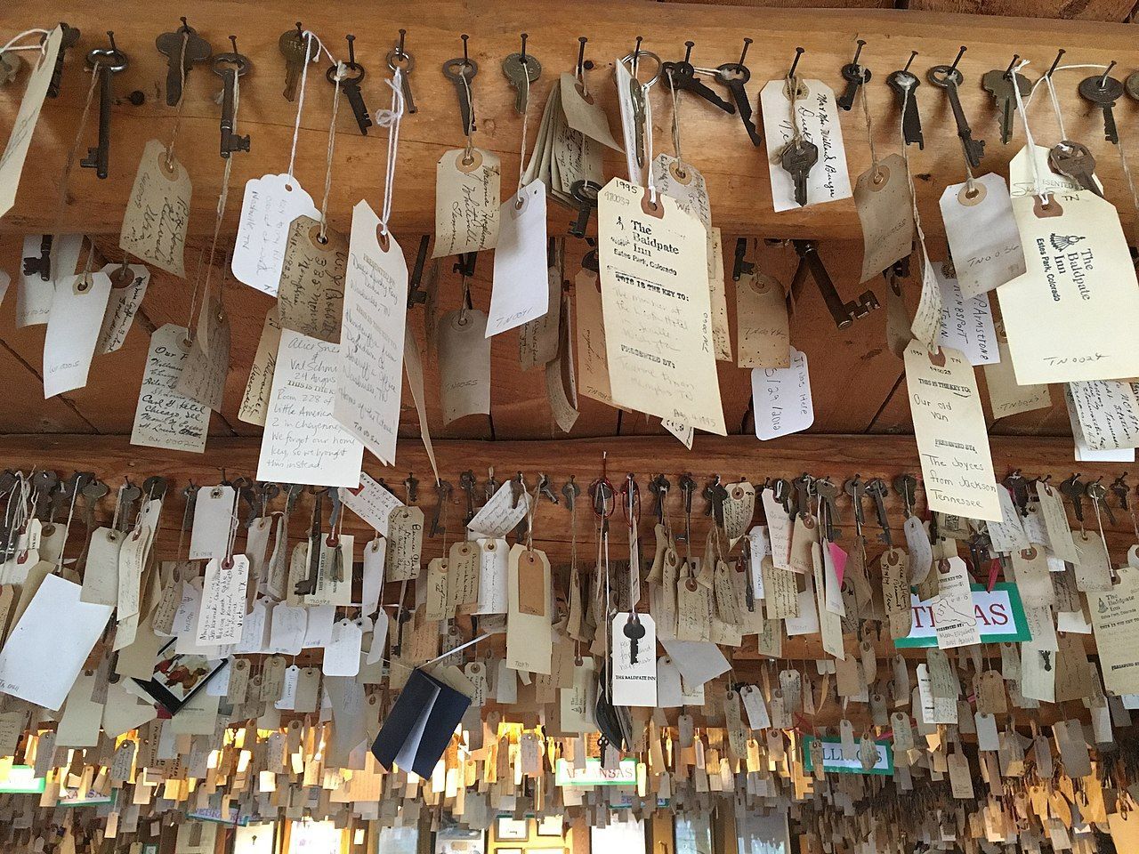 World's Largest Public Key Collection: world record in Estes Park, Colorado
