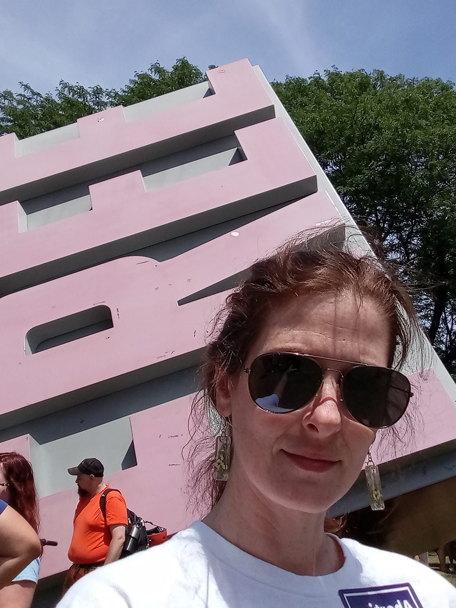 World's Largest Rubber Stamp Sculpture: world record in Cleveland, Ohio
