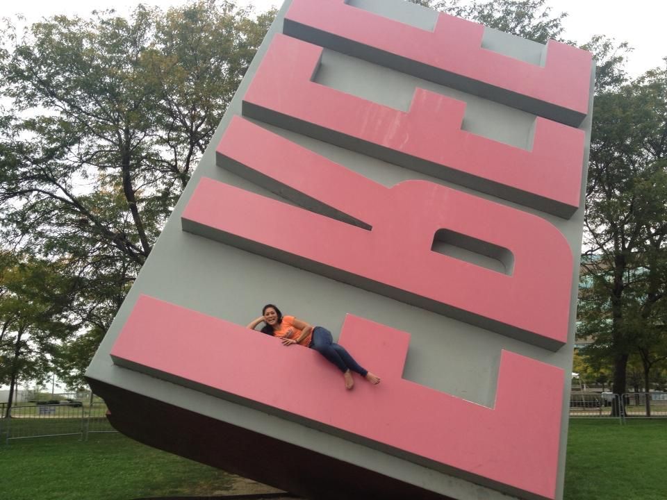 World's Largest Rubber Stamp Sculpture: world record in Cleveland, Ohio