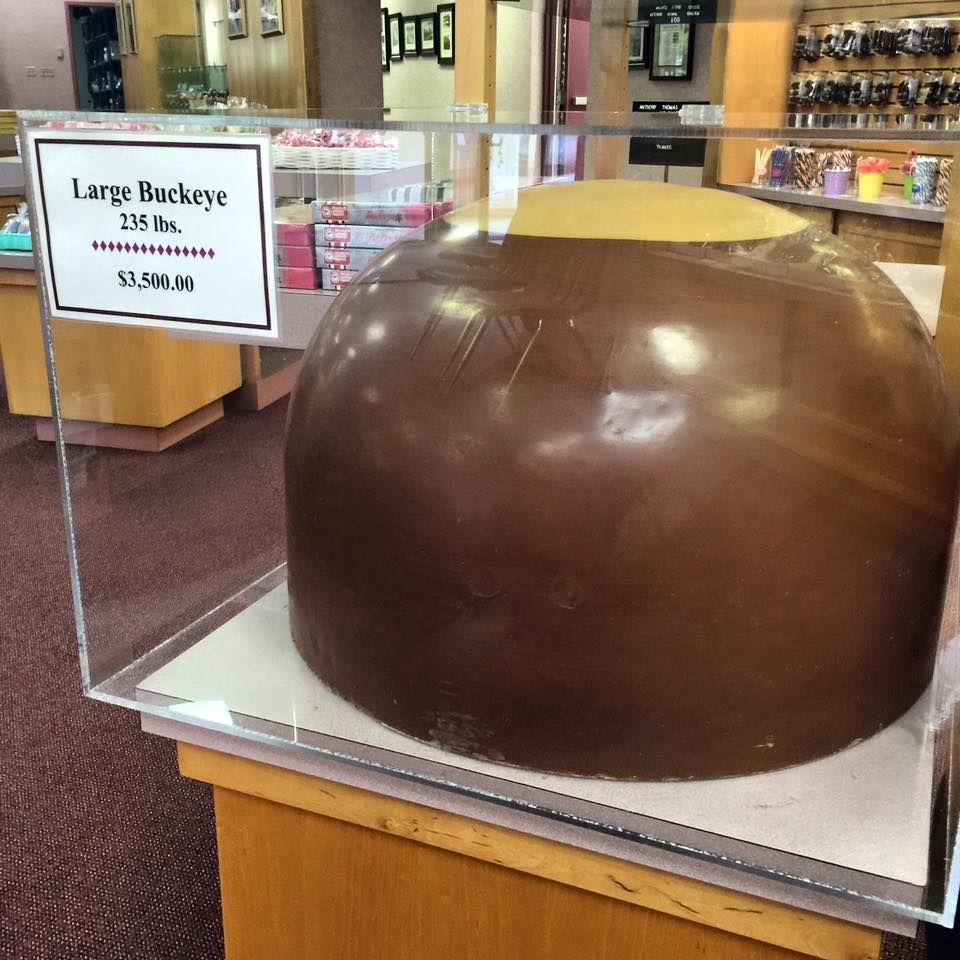 World’s Largest Buckeye Candy: world record in Columbus, Ohio World’s Largest Buckeye Candy: world record in Columbus, Ohio
