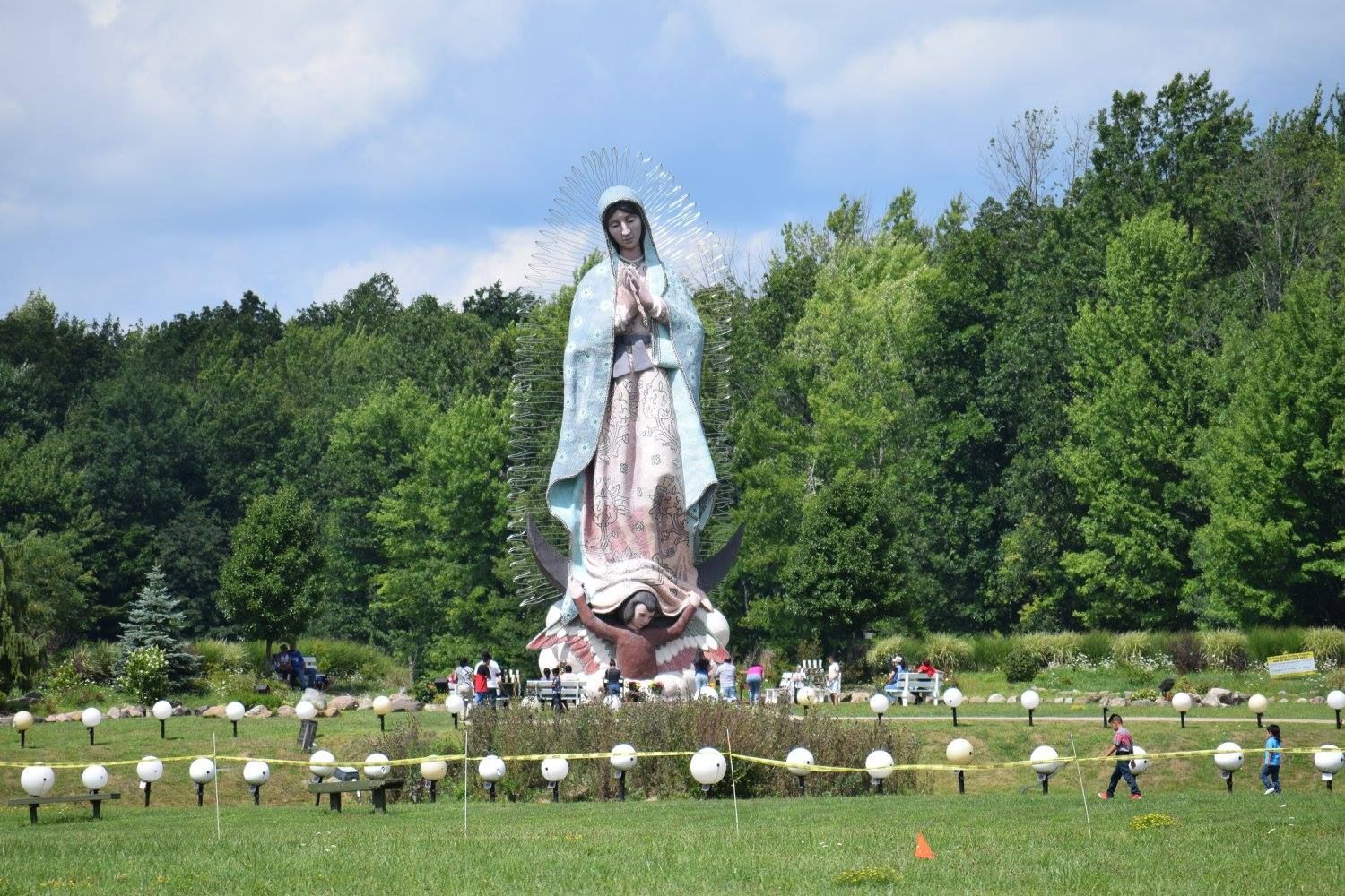 
World’s Tallest Our Lady of Guadalupe: world record in Windsor, Ohio