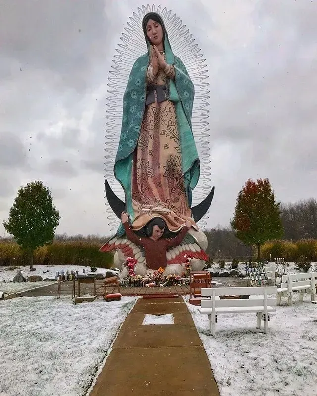 World’s Tallest Our Lady of Guadalupe: world record in Windsor, Ohio
