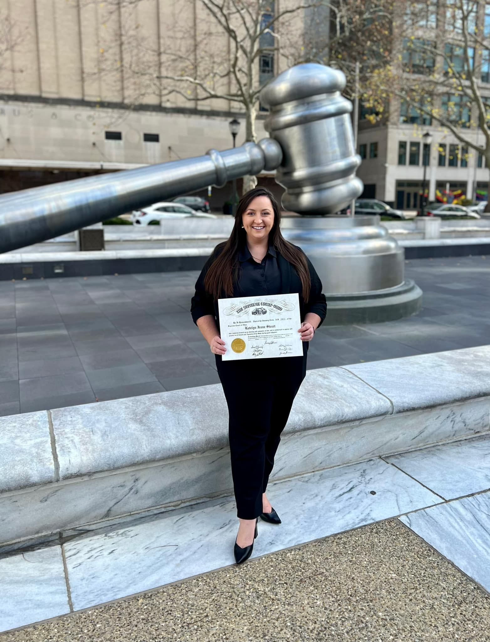 World's Largest Gavel Sculpture: world record in Columbus, Ohio