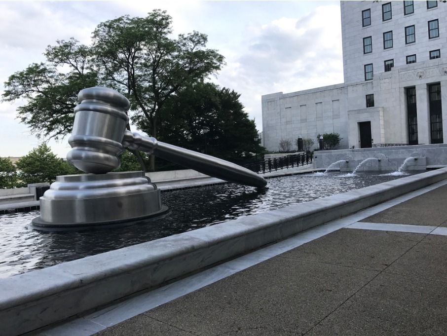 World's Largest Gavel Sculpture: world record in Columbus, Ohio