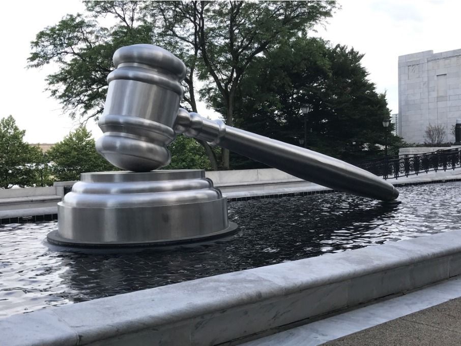World's Largest Gavel Sculpture: world record in Columbus, Ohio
