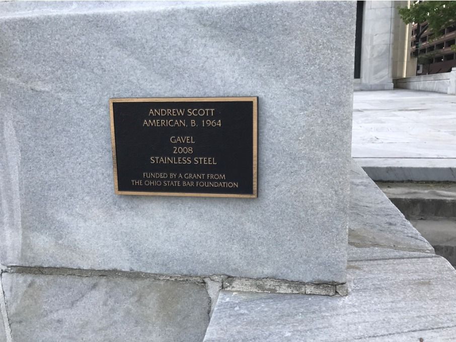 World's Largest Gavel Sculpture: world record in Columbus, Ohio