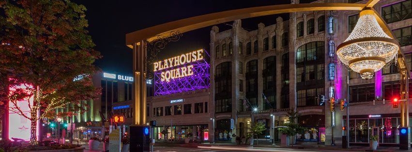 World's Largest Outdoor Crystal Chandelier: world record in Cleveland, Ohio