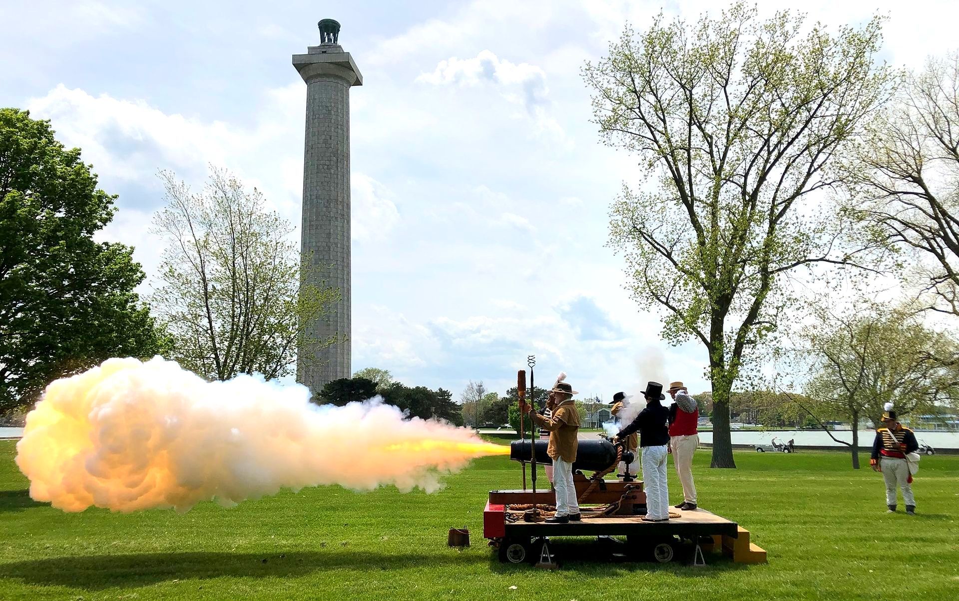 World's Most Massive Doric Column: world record in Put-In-Bay, Ohio